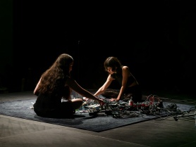 Audiovisionen Huerta Ensamble (Concepción Huerta + Daniela Huerta) + Gibrana Cervantes