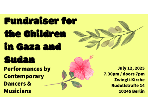 Fundraiser for the Children in Gaza and Sudan