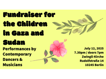 Fundraiser for the Children in Gaza and Sudan